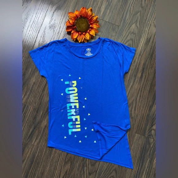 🌻5/$25🌻ATHLETIC WORKS Girls Powerful Shirt | LARGE | - Picture 2 of 5
